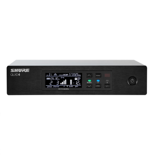 Цифровой беспроводной приёмник SHURE QLXD4E